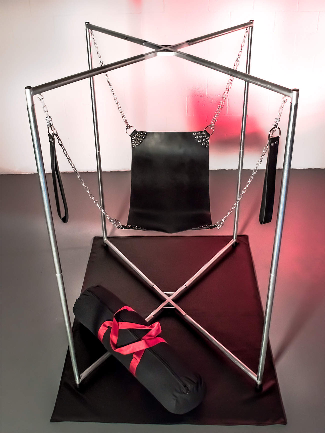 Mega-Thrust Cut Out Leather Sling + Frame Kit