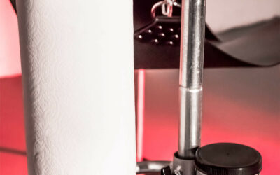 Water/Lube and Paper Towel Holder